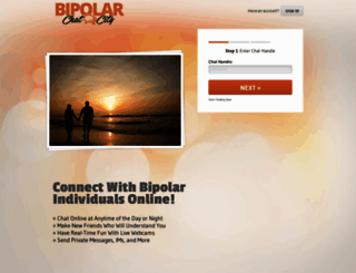 bipolarchatcity.com screenshot