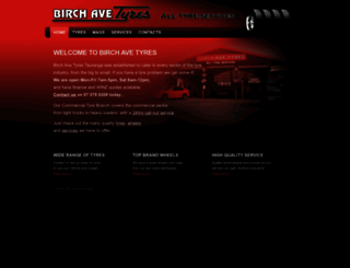 birchavetyres.co.nz screenshot