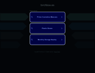 birchbox.es screenshot