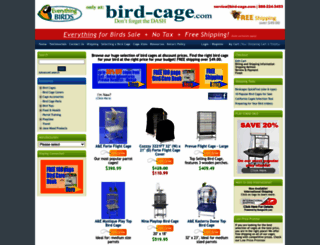 bird-cage.com screenshot