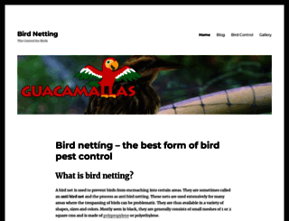bird-netting.net screenshot