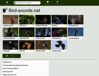 bird-sounds.net screenshot