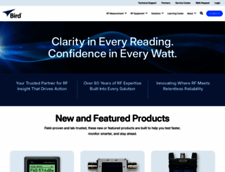 bird-technologies.com screenshot