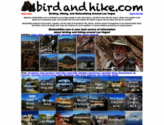 birdandhike.com screenshot