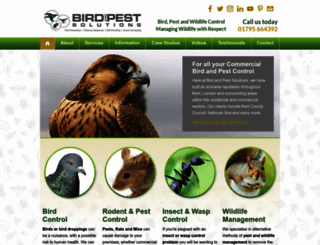 birdandpestsolutions.co.uk screenshot