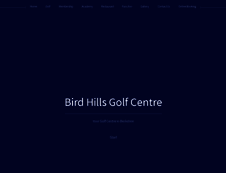 birdhills.co.uk screenshot