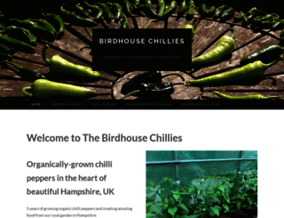 birdhousechillies.com screenshot