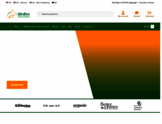 birdiesgardenproducts.com.au screenshot