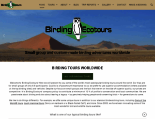 birdingecotours.com screenshot
