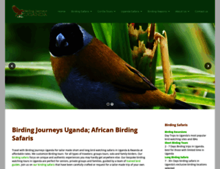 birdinginuganda.com screenshot