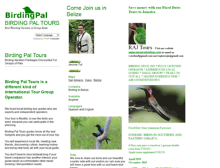 birdingpaltours.com screenshot