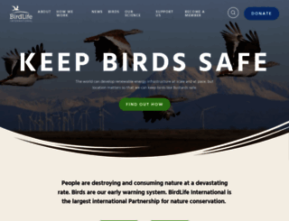 birdlife.org screenshot