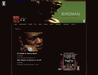 birdmanstunna.com screenshot