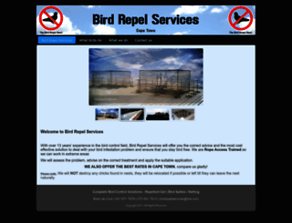 birdrepelservices.co.za screenshot