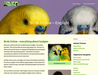 birds-online.de screenshot