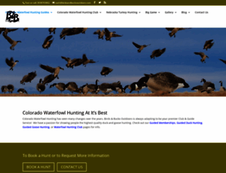 birdsandbucksoutdoors.com screenshot