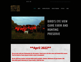 birdseyeviewgamefarm.com screenshot