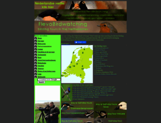 birdsnetherlands.nl screenshot