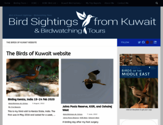 birdsofkuwait.com screenshot