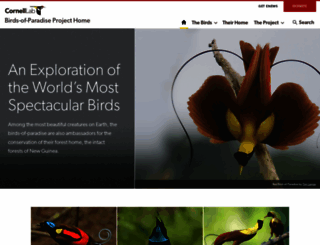 birdsofparadiseproject.org screenshot