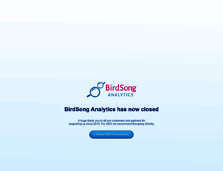 birdsonganalytics.com screenshot