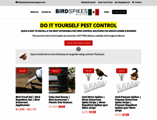 birdspikes.com.mx screenshot