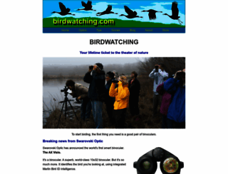 birdwatching.com screenshot