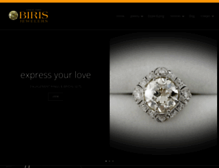 birisjewelers.com screenshot