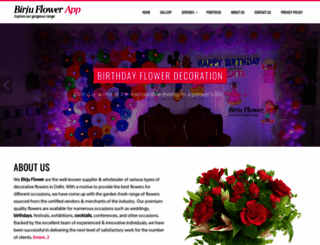 birjuflower.com screenshot