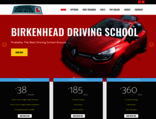 birkenheaddrivingschool.com screenshot