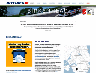 birkenheadtransport.co.nz screenshot