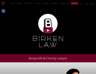 birkenlaw.com screenshot