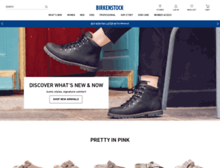 birkenstock.ca screenshot