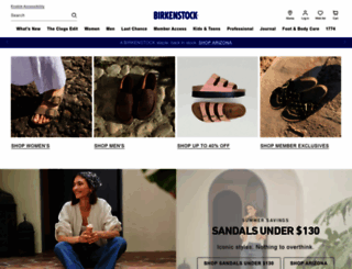 birkenstockexpress.com screenshot
