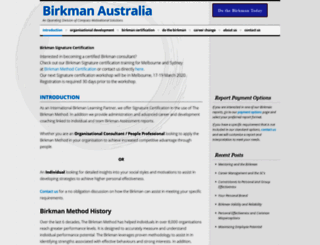 birkman.com.au screenshot