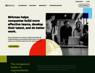 birkman.com screenshot