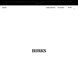 birks.ca screenshot
