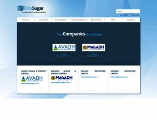 birla-sugar.com screenshot