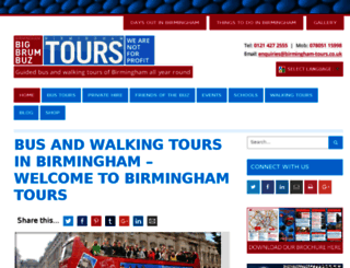 birmingham-tours.co.uk screenshot