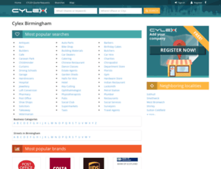 birmingham.cylex-uk.co.uk screenshot