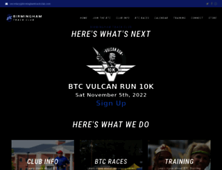 birminghamtrackclub.com screenshot
