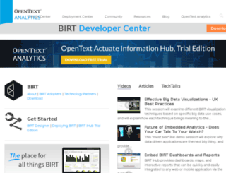 birt-exchange.org screenshot