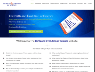 birthandevolutionofscience.com screenshot