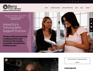 birthcoachmethod.com screenshot