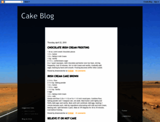 birthday-cakes-recipes.blogspot.com screenshot