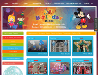 birthdaybless.com screenshot