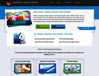 birthdaycardsdesign.com screenshot