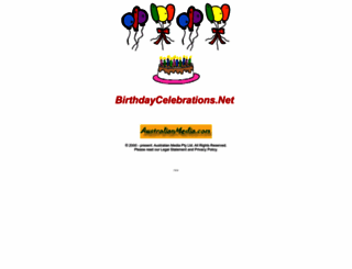 birthdaycelebrations.net screenshot