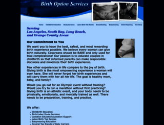 birthoptionservices.com screenshot