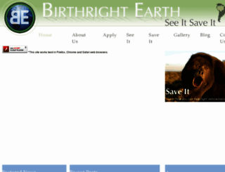 birthrightearth.org screenshot